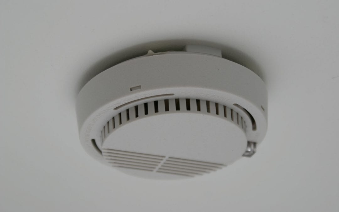 Home smoke detector placement